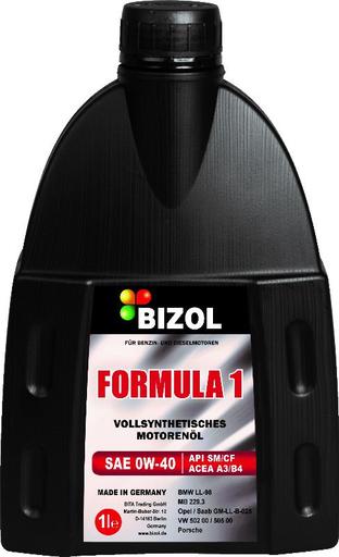 Моторне масло Bizol Formula 1 0W-40 1л